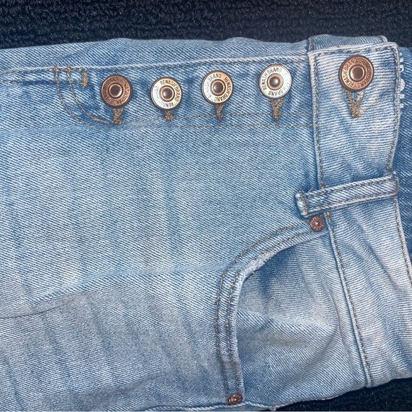 Rewash High Rise Button Up Jeans Size 27/5 - Picture 2 of 5